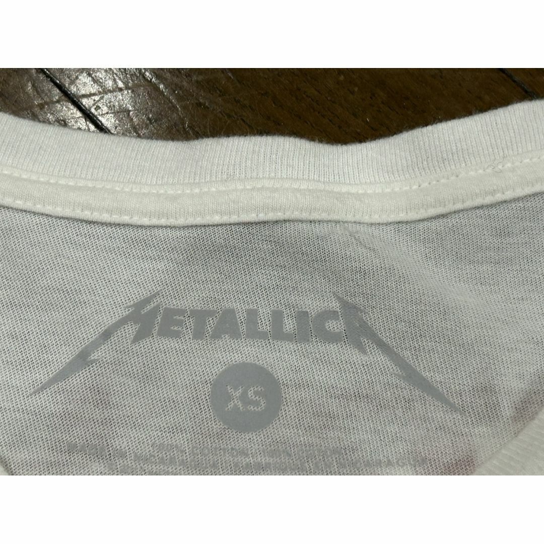 METALLICA(メタリカ)の＊METALLICA ジャスティス かすれプリント ロンT 長袖Tシャツ XS メンズのトップス(Tシャツ/カットソー(七分/長袖))の商品写真