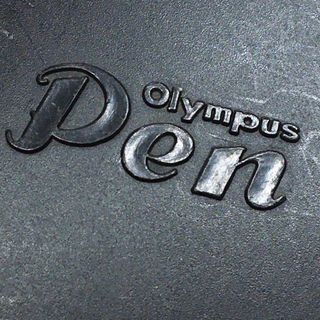 オリンパス(OLYMPUS)のOLYMPUS PEN レトロ純正 旧ロゴ レンズカバー キャップ(フィルムカメラ)