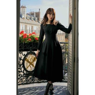 ハーリップトゥ(Her lip to)のHerlipto marylebone pearl midi dress(ロングワンピース/マキシワンピース)