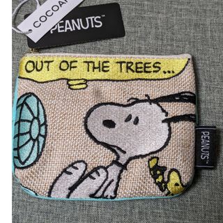 スヌーピー(SNOOPY)のPEANUTS　COCOART スヌーピー ティッシュポーチ  ポーチ(ポーチ)