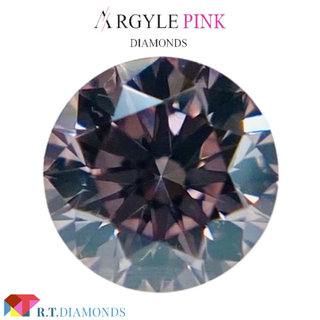 ARGYLE FANCY INTENSE PINK 0.126ct RD(その他)