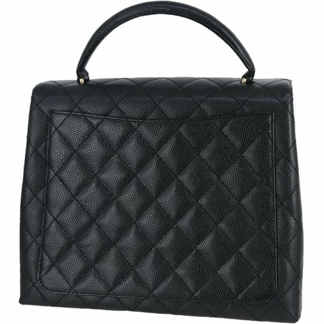 CHANEL(シャネル)のシャネル バッグ レディース ハンドバッグ マトラッセ ブラック ヴィンテージ 美品 6334 レディースのバッグ(ハンドバッグ)の商品写真