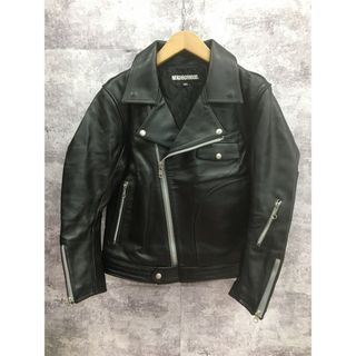 ネイバーフッド(NEIGHBORHOOD)のNEIGHBORHOOD 22AW LEATHER DOUBLE RIDERS JK.CL ネイバーフッド レザーダブル ライダースジャケット【3485-004】(ライダースジャケット)