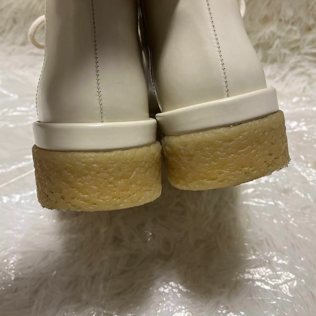 Chloe クロエ ブーツ Jamie Leather WHITE レザー 35