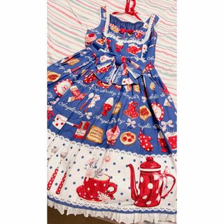 アンジェリックプリティー(Angelic Pretty)のfrench cafe 初版サンプルjsk(ひざ丈ワンピース)