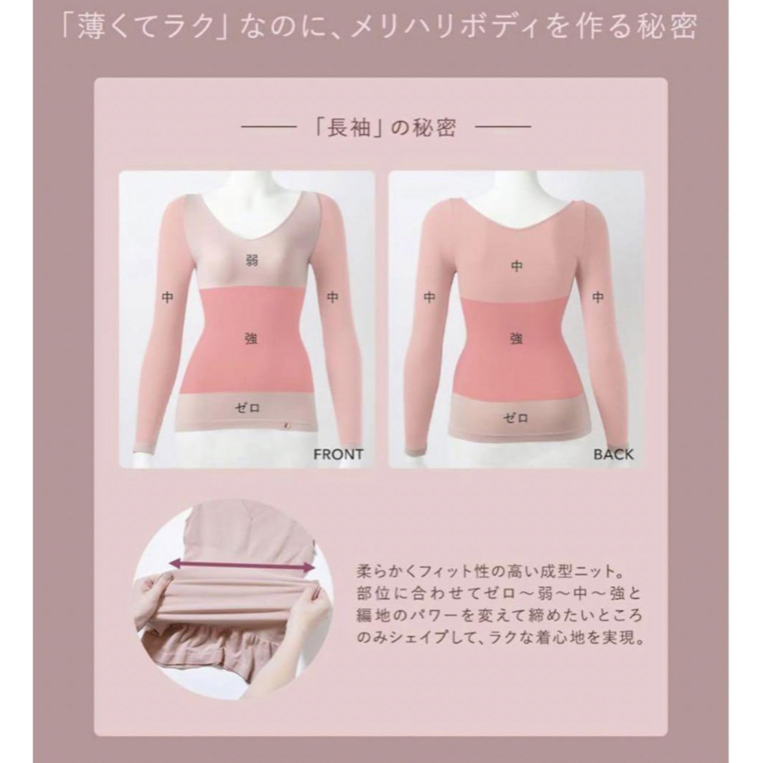 PEACH JOHN(ピーチジョン)のピーチジョン　着圧インナー　Ｍ レディースの下着/アンダーウェア(その他)の商品写真