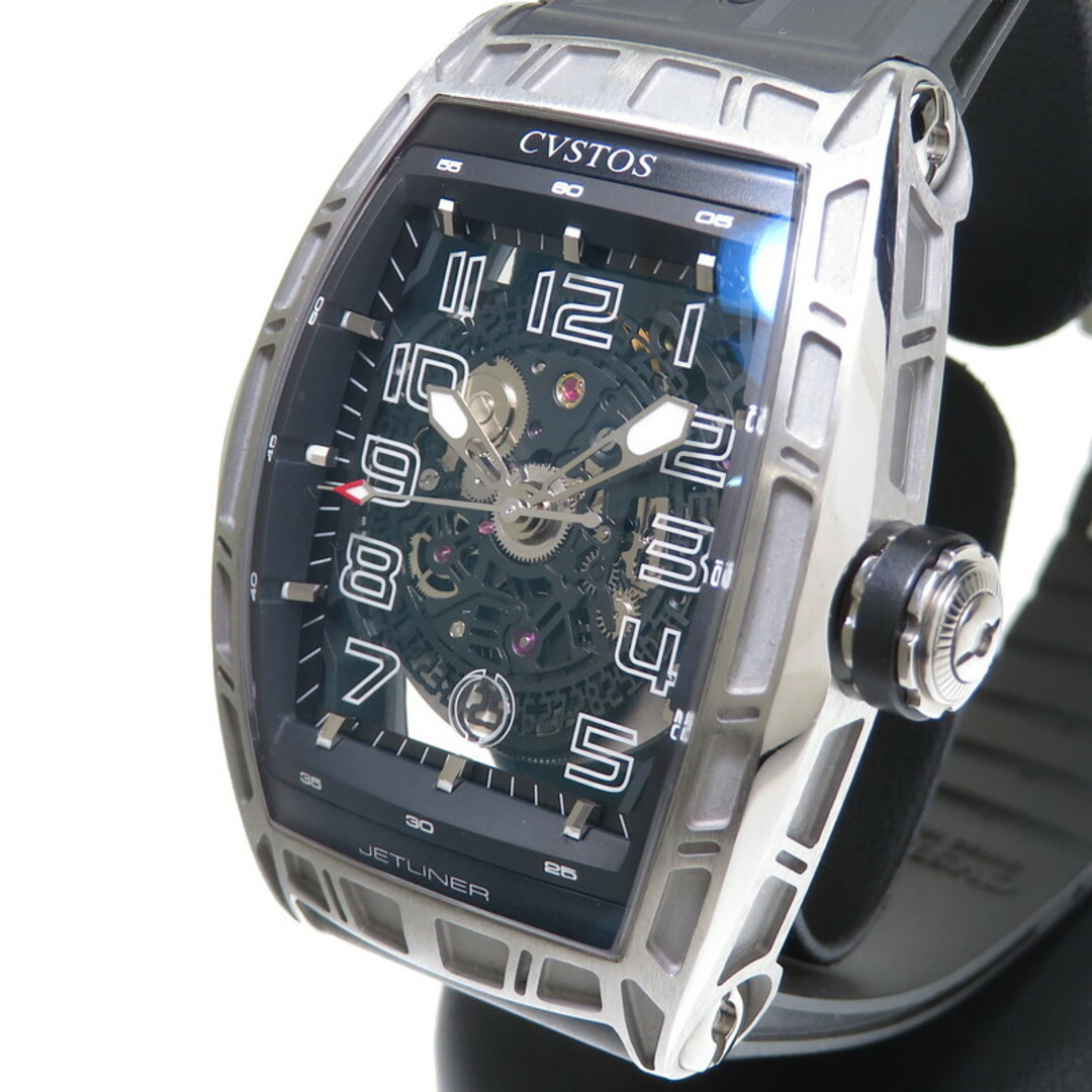 CVSTOS(クストス)のクストス 腕時計 チャレンジジェットライナー スケルトン ※新品純 メンズの時計(腕時計(アナログ))の商品写真