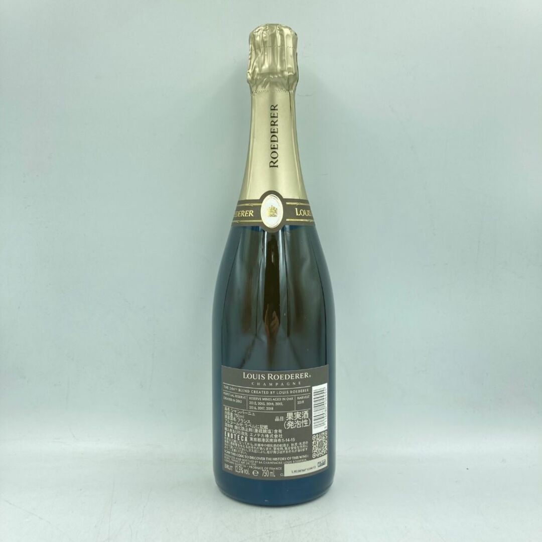 ルイ・ロデレール シャンパン コレクション 244 375ml - ワイン