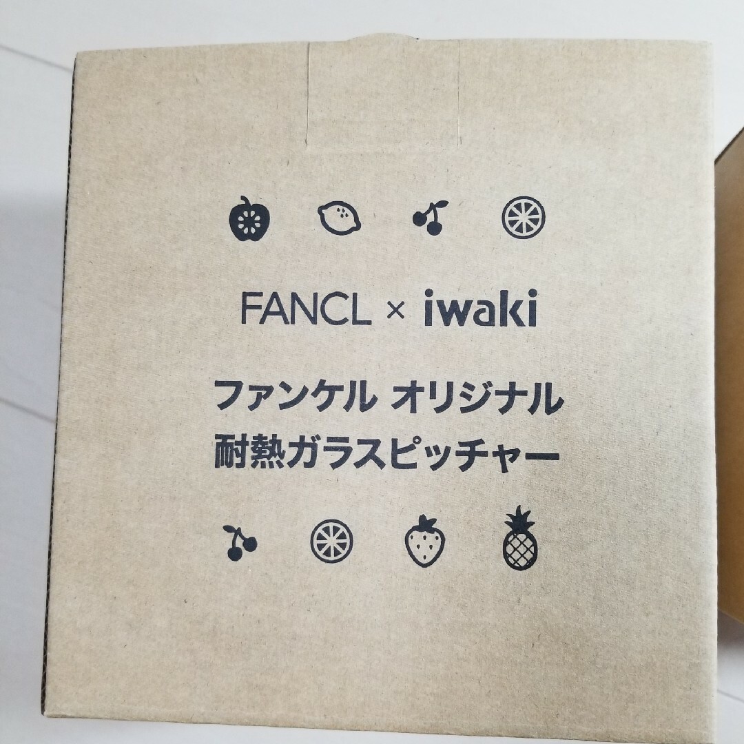 FANCL(ファンケル)のFANCL 耐熱ガラスピッチャー&フードコンテナセット エンタメ/ホビーのコレクション(ノベルティグッズ)の商品写真