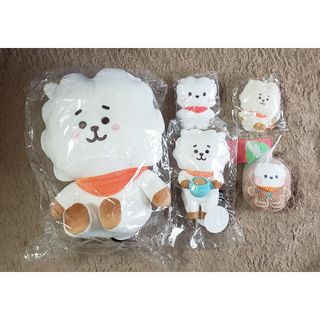 ビーティーイシビル(BT21)のBT21 ぬいぐるみ RJ 5点セット 日本限定(キャラクターグッズ)