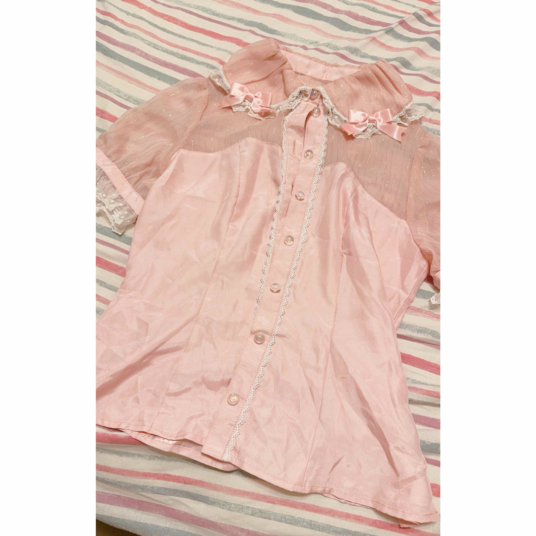 Angelic Pretty(アンジェリックプリティー)のangelicprettyブラウス レディースのトップス(シャツ/ブラウス(半袖/袖なし))の商品写真