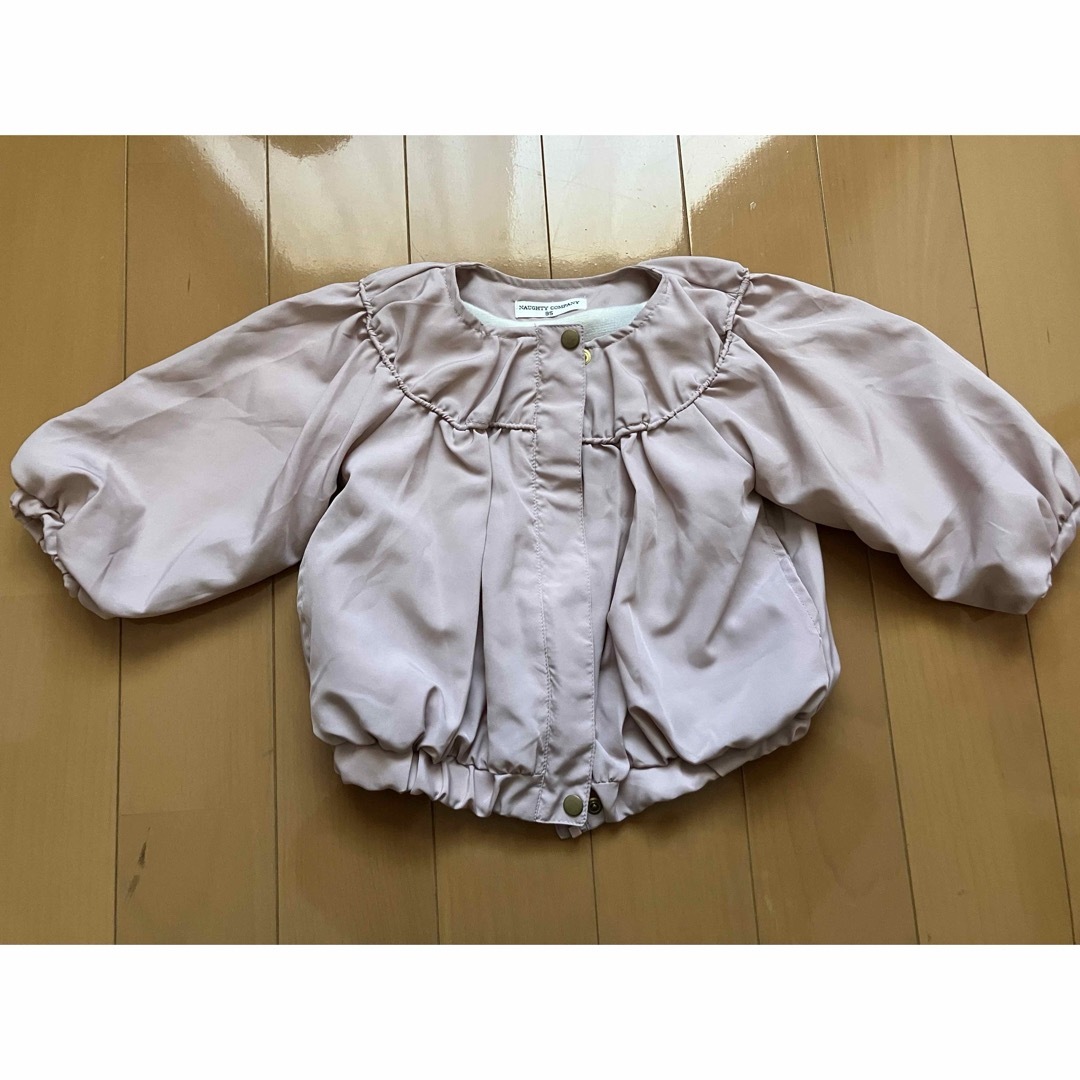 バースデイ(バースデイ)のバースデイ　95cm ピンクMA-1 キッズ/ベビー/マタニティのキッズ服女の子用(90cm~)(ジャケット/上着)の商品写真