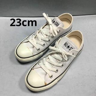 コンバース(CONVERSE)のコンバース CONVERSE 1B905 レザーオールスター OX （ホワイト）(スニーカー)