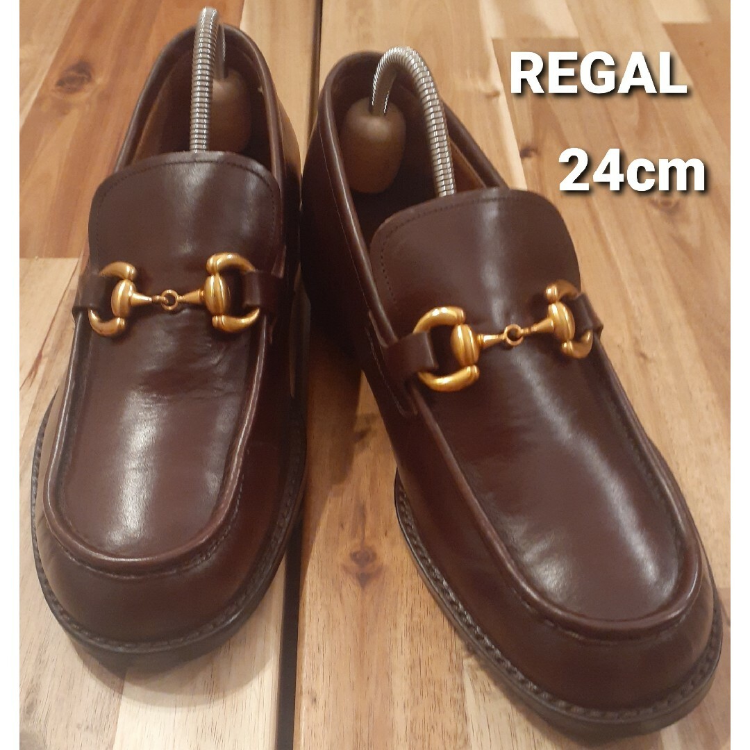 REGAL(リーガル)のリーガル　インターナショナルコレクション　ビットローファー　ブラウン　24cm メンズの靴/シューズ(ドレス/ビジネス)の商品写真