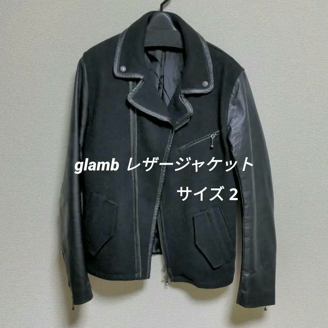 glamb - 【美品】glamb グラム ライダース サイズ2の通販 by たら ...