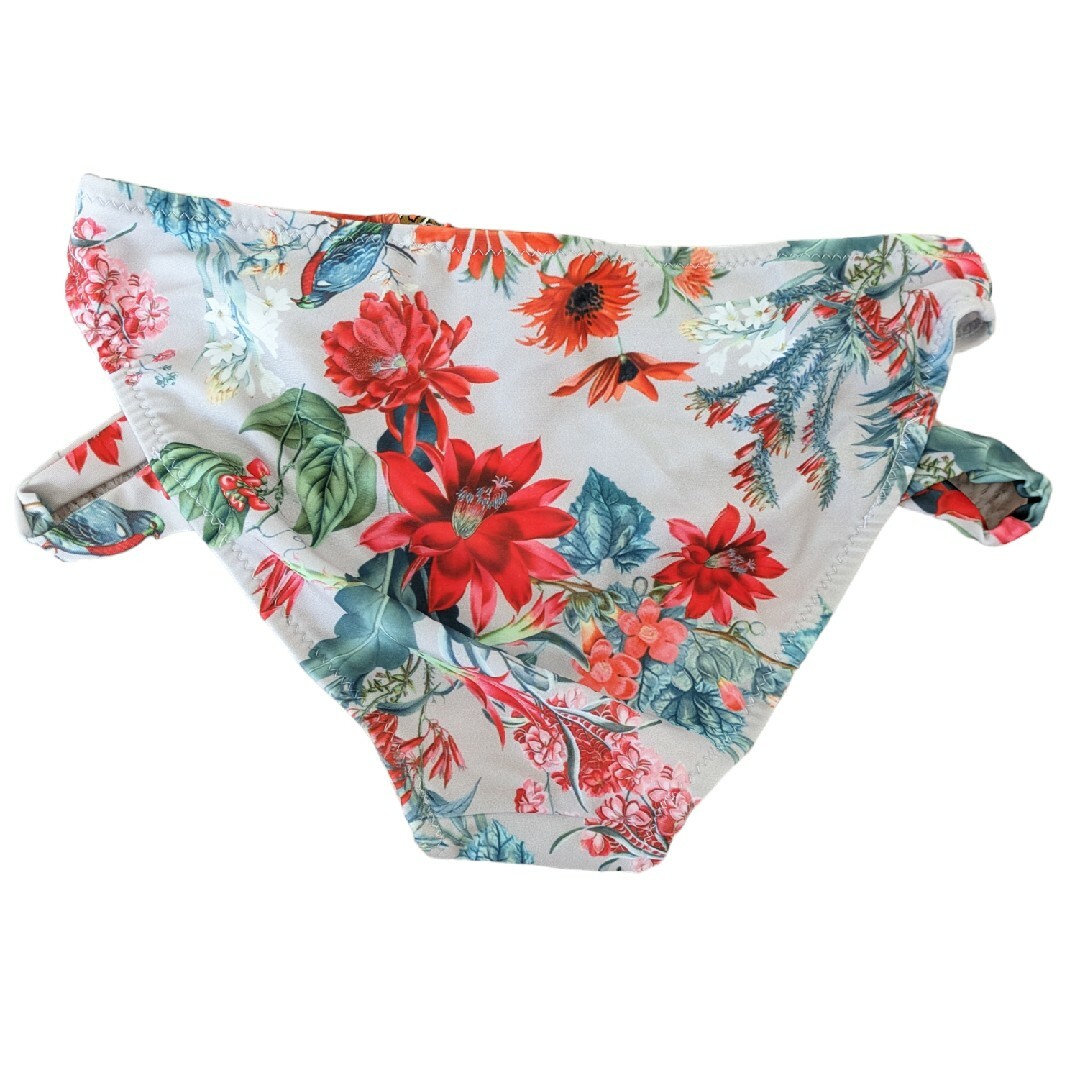 セパレート 水着 ビキニ 光沢　グレー　ピンク　3点セット　体型カバー レディースの水着/浴衣(水着)の商品写真