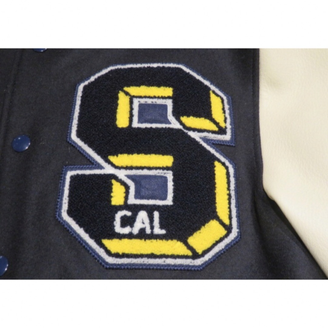 STANDARD CALIFORNIA(スタンダードカリフォルニア)の(スタンダードカリフォルニア）SD Varsity Jacket　NAVY  L メンズのジャケット/アウター(スタジャン)の商品写真