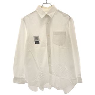 ガンリュウ(GANRYU)のFUMITO GANRYU フミト ガンリュウ 21AW pleated shirt バックプリーツレギュラーカラーシャツ ホワイト 2 Fu6-Sh-01(シャツ)