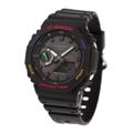 【新品】カシオ CASIO G-SHOCK 腕時計 メンズ GA-B2100FC-1ADR Gショック アナログデジタル 2100シリーズ ソーラー ブラックxブラック アナデジ表示