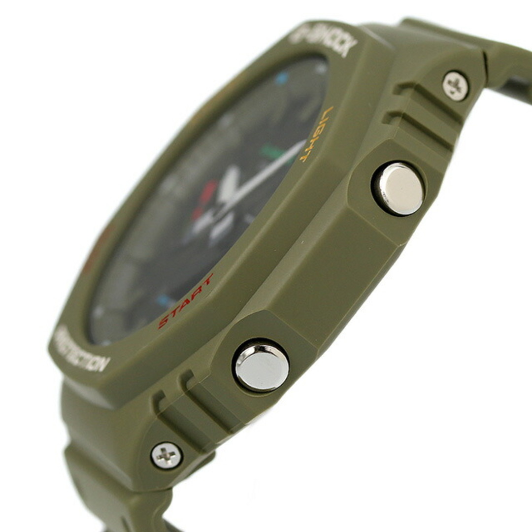 CASIO(カシオ)の【新品】カシオ CASIO G-SHOCK 腕時計 メンズ GA-B2100FC-3ADR Gショック アナログデジタル 2100シリーズ ソーラー ブラック/カーキxカーキ アナデジ表示 メンズの時計(腕時計(アナログ))の商品写真