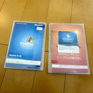 Windows XPproと7 proのOEM版インストールディスク(PCパーツ)
