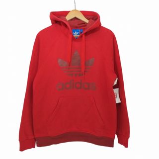 アディダス(adidas)のadidas(アディダス) ロゴプリントパーカー 長袖パーカー メンズ トップス(パーカー)