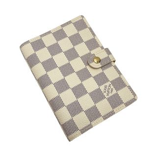 LOUIS VUITTON - ☆☆LOUIS VUITTON ルイヴィトン ダミエ アズール アジェンダPM R20706 6穴式 手帳カバー