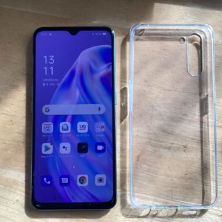 オッポ(OPPO)のOPPO オッポ Reno3 A 128GB ホワイト OPU33SWU UQ (スマートフォン本体)