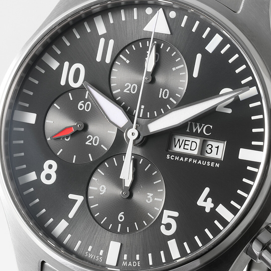 IWC(インターナショナルウォッチカンパニー)のIWC パイロットウォッチクロノ オートマティック スピットファイア IW377719 メンズ 中古 腕時計 メンズの時計(腕時計(アナログ))の商品写真