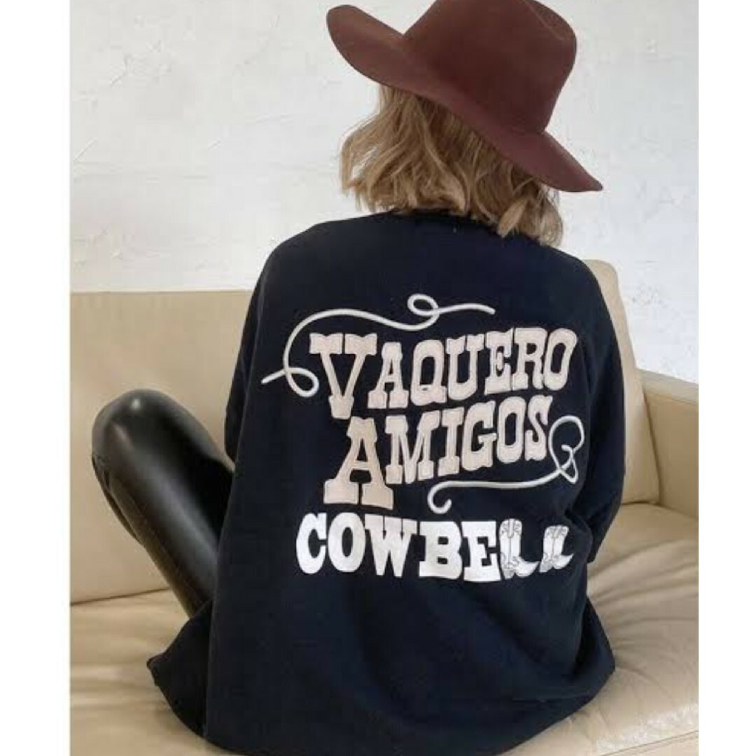 GYDA(ジェイダ)のGYDA VAQUERO AMIGOSドルマンスウェットTOPS（ブラ レディースのトップス(トレーナー/スウェット)の商品写真