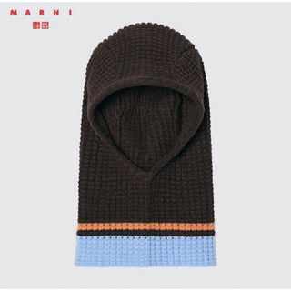 マルニ(Marni)の新品　UNIQLO MARNI ポップコーンニットバラクラバ(ニット帽/ビーニー)