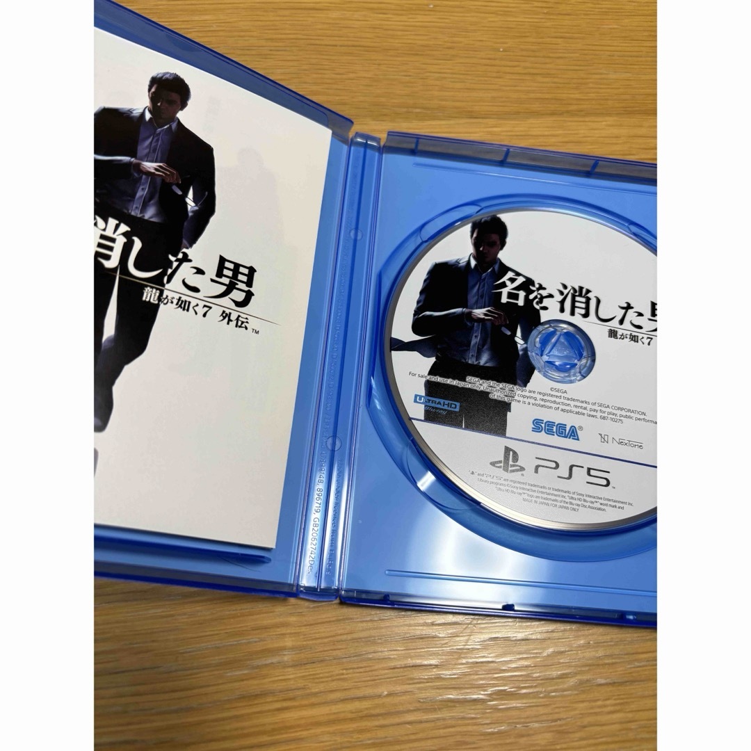 PlayStation(プレイステーション)の龍が如く7外伝 名を消した男 エンタメ/ホビーのゲームソフト/ゲーム機本体(家庭用ゲームソフト)の商品写真