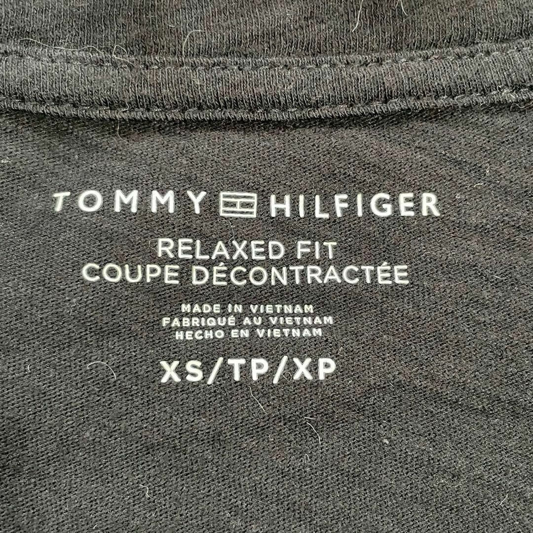 TOMMY HILFIGER(トミーヒルフィガー)のTOMMY HILFIGER (XS) 小さいサイズ 刺繍 プリントTシャツ レディースのトップス(Tシャツ(半袖/袖なし))の商品写真