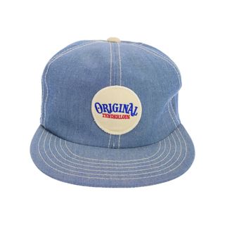 テンダーロイン(TENDERLOIN)のTENDERLOIN テンダーロイン T-TRUCKER CAP CHAMBRAY シャンブレーキャップ ブルー F(キャップ)