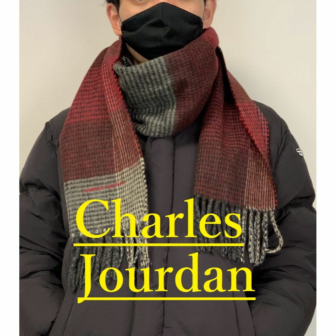 CHARLES JOURDAN(シャルルジョルダン)のシャルル ショルダン　マフラー05　アクリル　サンプル展示品　ユニセックス メンズのファッション小物(マフラー)の商品写真