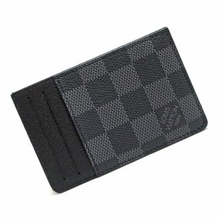 ルイヴィトン(LOUIS VUITTON)のルイ ヴィトン ネオ ポルト カルト カードケース パスケース 名刺入れ 定期入れ ダミエグラフィット ブラック 黒 N62666 箱付 LOUIS VUITTON（新品・未使用品）(名刺入れ/定期入れ)