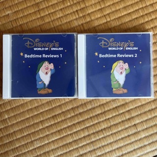 ディズニー(Disney)のDWE ディズニーワールドファミリー　bedtime CD 2本(キッズ/ファミリー)