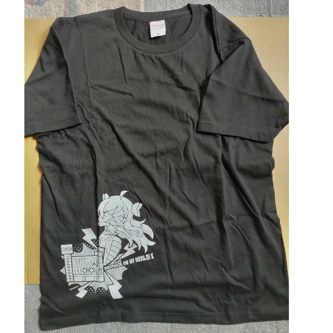 邪神ちゃんドロップキック　Tシャツ M　サイズ　黒 エンタメ/ホビーのアニメグッズ(その他)の商品写真