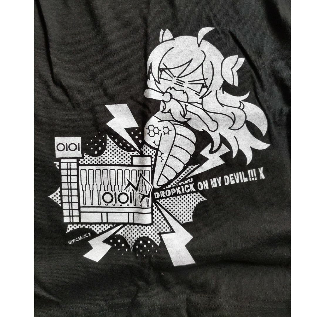 邪神ちゃんドロップキック　Tシャツ M　サイズ　黒 エンタメ/ホビーのアニメグッズ(その他)の商品写真