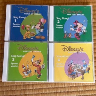 ディズニー(Disney)のDWE sing along CD シングアロング　4本セット(キッズ/ファミリー)