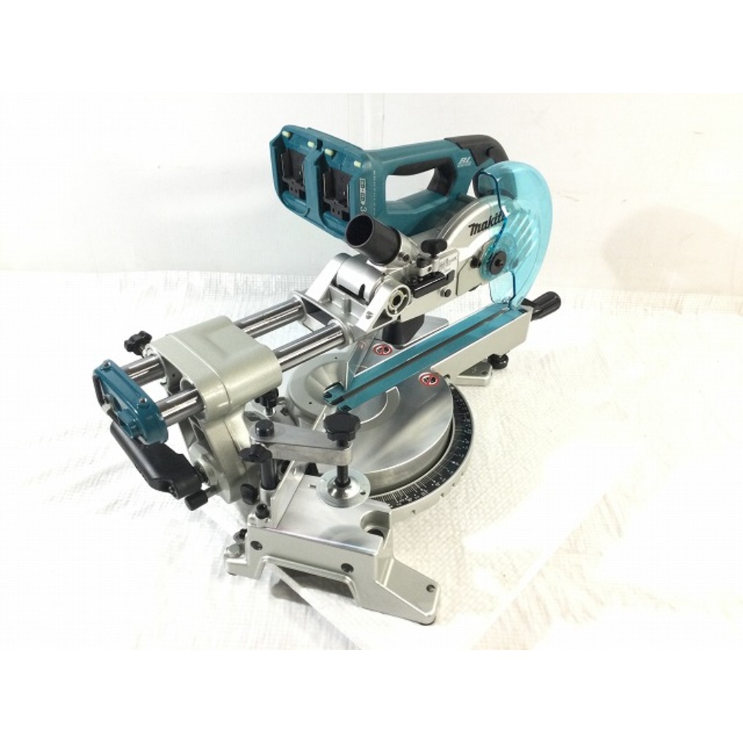 Makita(マキタ)の☆未使用品☆makita マキタ 190mm 18V+18V=36V 充電式スライド丸ノコ LS714DZ 青/ブルー 本体のみ 84836 自動車/バイクのバイク(工具)の商品写真