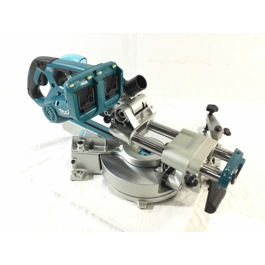 Makita(マキタ)の☆未使用品☆makita マキタ 190mm 18V+18V=36V 充電式スライド丸ノコ LS714DZ 青/ブルー 本体のみ 84836 自動車/バイクのバイク(工具)の商品写真