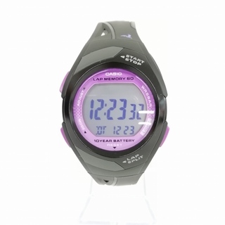 カシオ(CASIO)のSTR-300 PHYS スポーツウォッチ スポーツギア 腕時計 ブラック(腕時計(デジタル))