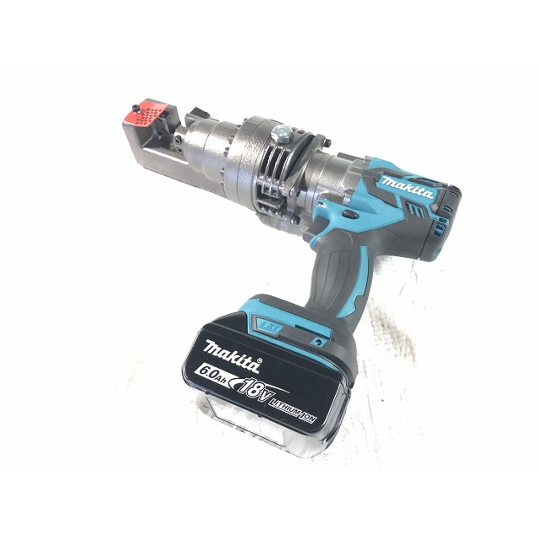 Makita(マキタ)の☆未使用品☆makita マキタ 16mm 18V 充電式鉄筋カッタ SC163DRG 携帯油圧式 6.0Ahバッテリー1個(BL1860B) 充電器(DC18RF) ケース付 84943 自動車/バイクのバイク(工具)の商品写真