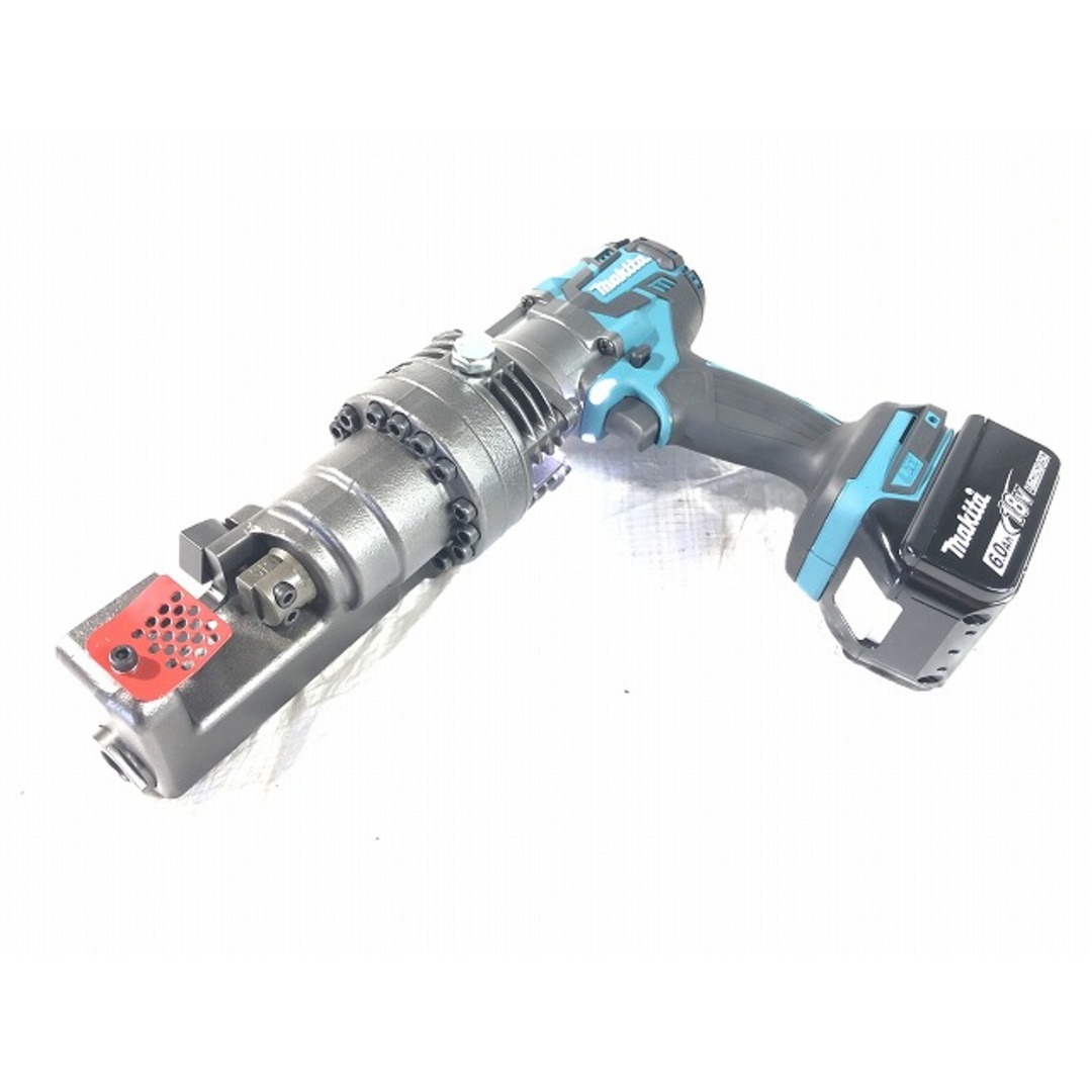 Makita(マキタ)の☆未使用品☆makita マキタ 16mm 18V 充電式鉄筋カッタ SC163DRG 携帯油圧式 6.0Ahバッテリー1個(BL1860B) 充電器(DC18RF) ケース付 84943 自動車/バイクのバイク(工具)の商品写真