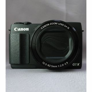 キヤノン(Canon)の自撮り1．5型センサーコンデジ　WiFi搭載  G1X markⅡ(コンパクトデジタルカメラ)