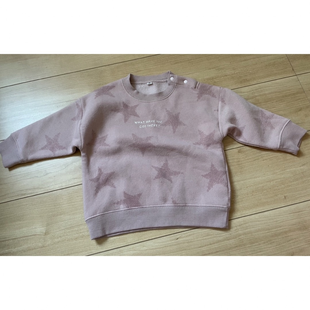 しまむら(シマムラ)のトレーナー キッズ/ベビー/マタニティのキッズ服女の子用(90cm~)(Tシャツ/カットソー)の商品写真