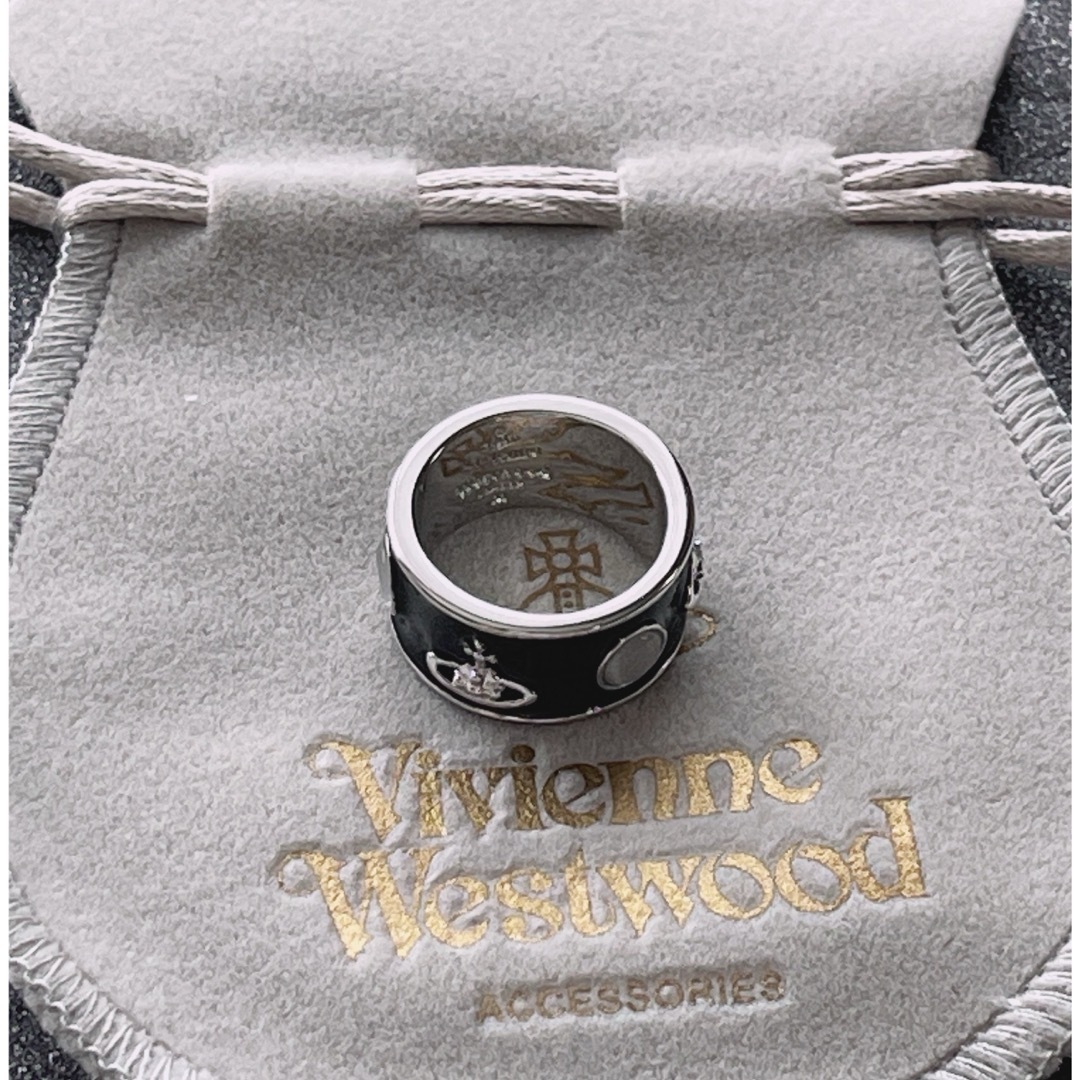 Vivienne Westwood(ヴィヴィアンウエストウッド)の新品　ヴィヴィアンウエストウッドエナメルリング レディースのアクセサリー(リング(指輪))の商品写真