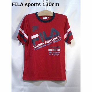 ＜№1761＞(130cm)★FILA(フィラ)スポーツ半袖Ｔシャツ♪(Tシャツ/カットソー)