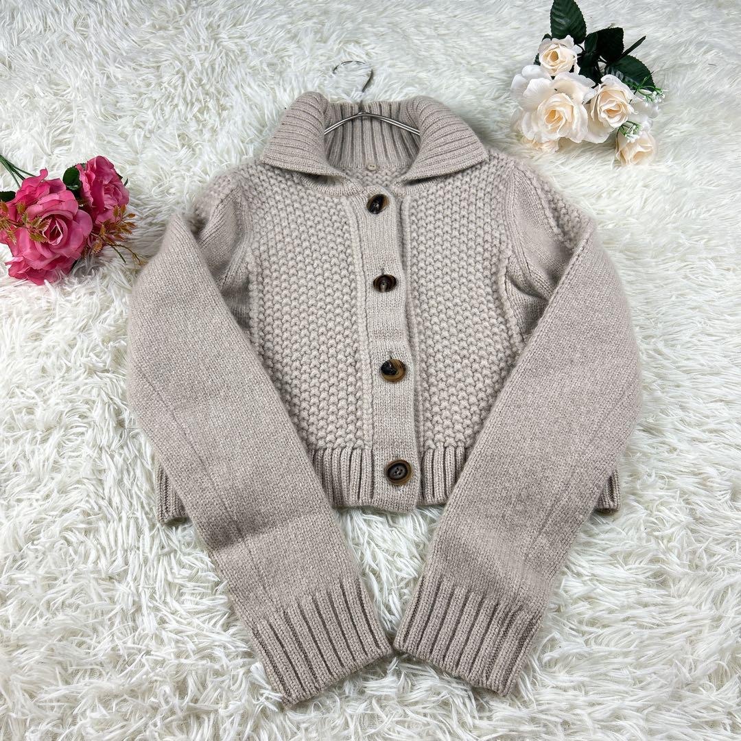美品 FOXEY フォクシー カシミヤ100% ロング コート